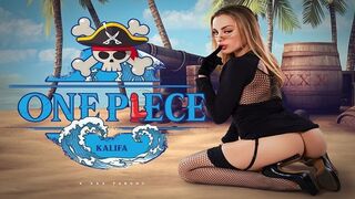 VR Cosplay X - Hot Action With Anna Claire Clouds As Kalifa In One Piece XXX VR Porn Parody