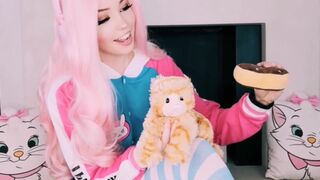 Belle Delphine Plays with her PUSSY