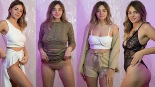 Sexy Try on Haul from Beautiful Teen